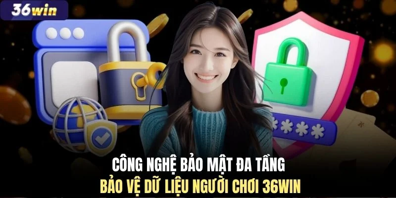 Công nghệ bảo mật đa tầng bảo vệ dữ liệu người chơi 36WIN